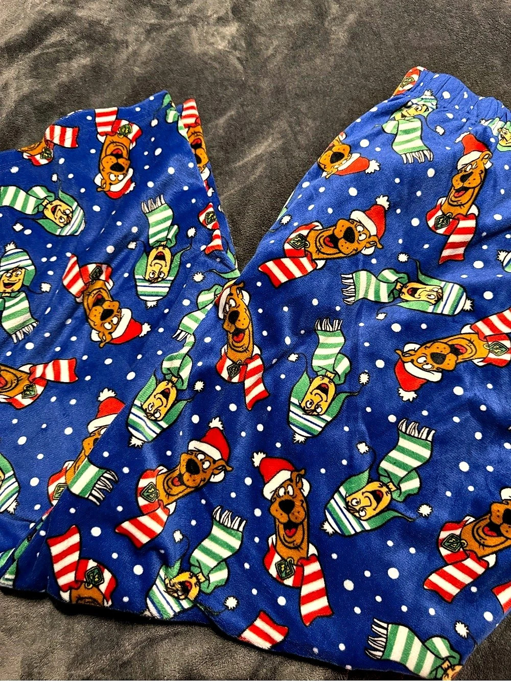 Scooby-Doo! Lounge Pants in Blue & Green Size XL Like New